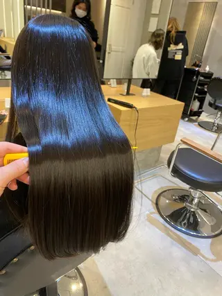 ロング カラー あざと可愛い❤️ 髪質整形💊 輝のヘアスタイル