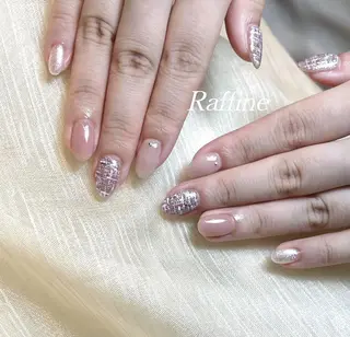 ネイル RAFFINE haru🦋🩵のネイルデザイン