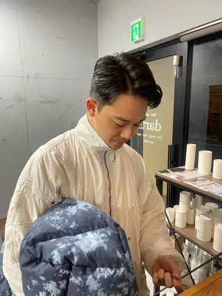 ショート darts所属・マツダ レンのヘアスタイル