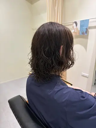 セミロング パーマ natsuki /HUI 金山のヘアスタイル