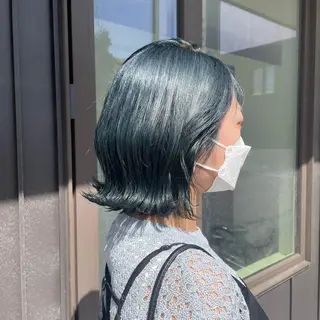 ミディアム 🌼RIKA🌼レデ ィース専門💖のヘアスタイル