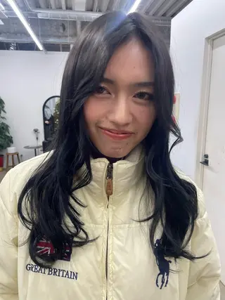 ロング カラー Nico☺︎ 🎀YUのヘアスタイル