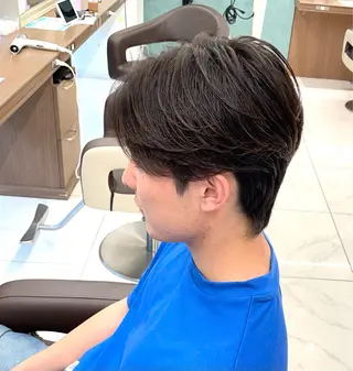 ショート パーマ メンズ 【メンズ特化】 池田大成✂︎のヘアスタイル