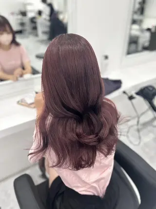 ロング カラー IS所属・横浜美容室/透明感 カラー/レイヤーのヘアスタイル