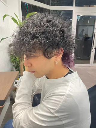 メンズ 質感再生カラー/ 髪質改善/karinのヘアスタイル