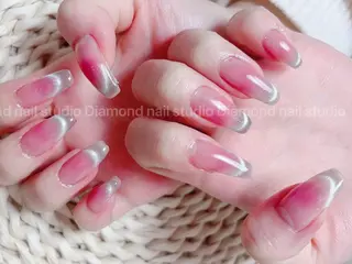 ショート Diamond 🚢のネイルデザイン