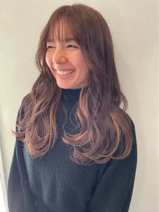 ロング 極上髪質改善 宮内開星のヘアスタイル