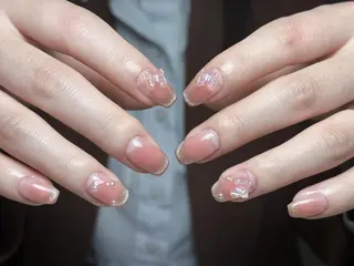 ネイル na🎀🎀na ちゅるちゅるのネイルデザイン