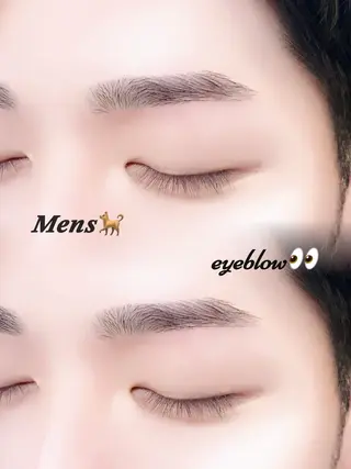 メンズ アイブロウ 🍒‪ Nozomi🎧‎のマツエク・マツパデザイン