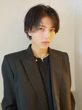 ミディアム Pia hair design所属・【Pia】 セナ/ハイトーンのヘアスタイル