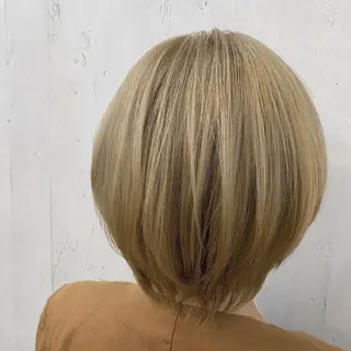ショート カラー 🪭risa 暖色/レイヤー🪭のヘアスタイル