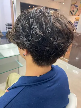 カラー メンズ little/頭身浴 /カヤノケイスケのヘアスタイル