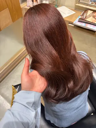 ロング ブラウン/静岡/髪質 改善/大人可愛い🐰のマツエク・マツパデザイン