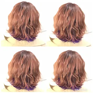 カラー レイヤーカット 早崎太生のヘアスタイル