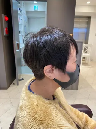 ショート 大倉 未波のヘアスタイル