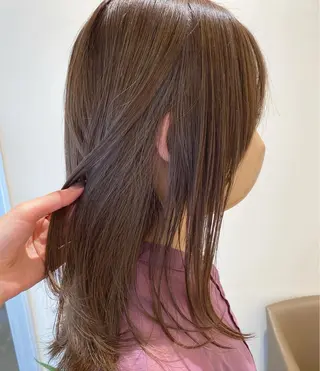 ロング 髪質改善/白髪ぼかし レイヤー 🌱千咲季のヘアスタイル