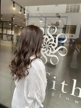 ロング カラー ヘアアレンジ Belle hair Design青野大貴のヘアスタイル