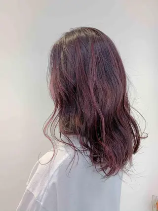 ロング カラー 縮毛矯正/髪質改善 /韓国風　山川春輝のヘアスタイル