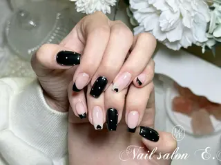 ネイル E.N🦋 長さ出し/持ち込みのネイルデザイン