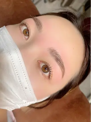 マツエク・マツパ アイブロウ RINA le'abydamのマツエク・マツパデザイン