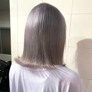 ミディアム カラー ヘアアレンジ 海外/ハイトーン🪽 ☯️ami☯️のヘアスタイル