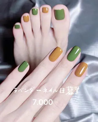 ネイル ラベンダー💖日暮里 ルル💖ネイルのネイルデザイン