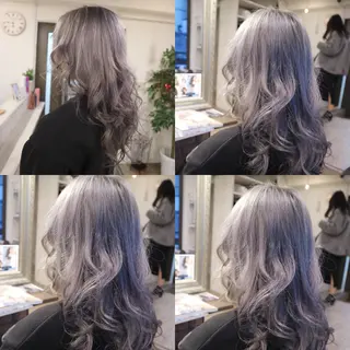 ミディアム カラー JILBLAN京都 ショート/ハイライトのヘアスタイル