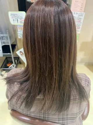 カラー 原田 晴美のヘアスタイル