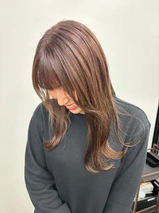 セミロング カラーモデル募集中 🪽naoのヘアスタイル