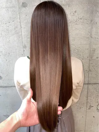 ロング カラー パーマ L’me  TOKYO by youres所属・《柔らかhair𓍯 》木村美姫のヘアスタイル