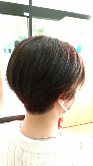 ショート カラー 髪質改善 salon セキグチのヘアスタイル