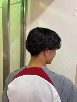 メンズ ボブ/メンズ/パーマ /Tamakiのヘアスタイル