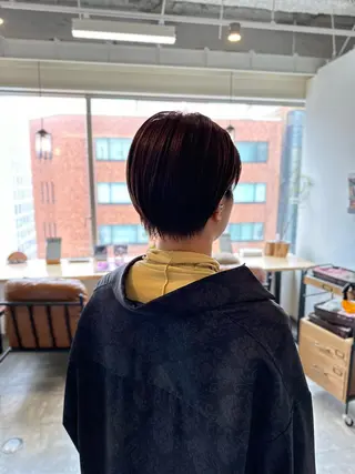 ショート uhiyama shotarouのヘアスタイル