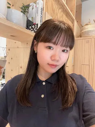 セミロング 似合わせ/ベージュ /レイヤー/りほ🤍のヘアスタイル