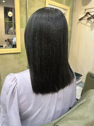 ミディアム 川端 智治のヘアスタイル