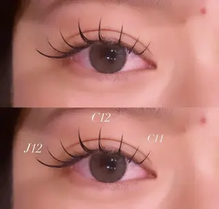 マツエク・マツパ 西島 雪輝のマツエク・マツパデザイン