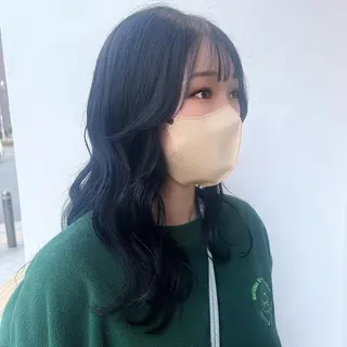 ロング 三好 菜月のヘアスタイル