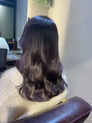 セミロング カラー stream1st所属・ツヤカラー 🕊️sayakaのヘアスタイル