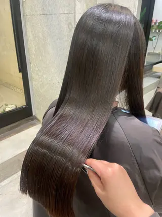 ロング 個室髪質改善サロンHANARE by youreshair 神楽坂所属・似合わせ×髪質改善| 矢島沙織のヘアスタイル