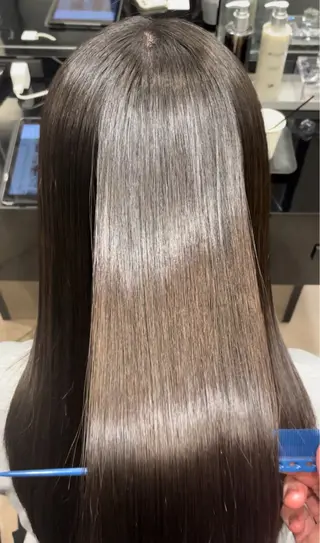 ロング 田端 奈緒のヘアスタイル