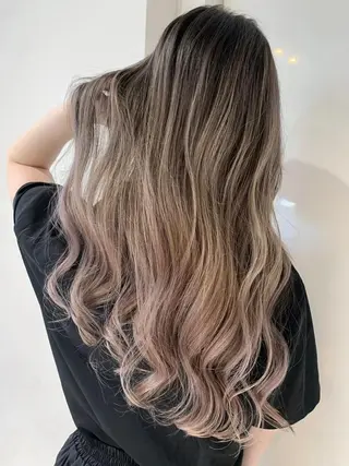 ロング カラー 【公式】amble luxe 中野のヘアスタイル