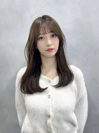 カラー nehus nagaoka所属・🖤複雑履歴ブリーチ Mizuki 🖤のヘアスタイル