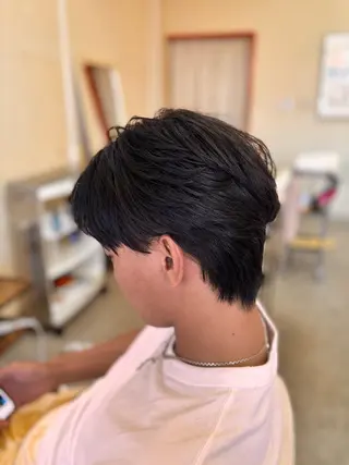 ショート drop所属・森川 仁のヘアスタイル