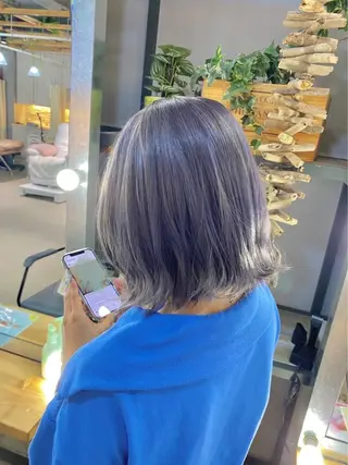 ミディアム カラー 溜 一太のヘアスタイル