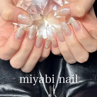 ネイル miyabi nail 桂川駅近くのネイルデザイン