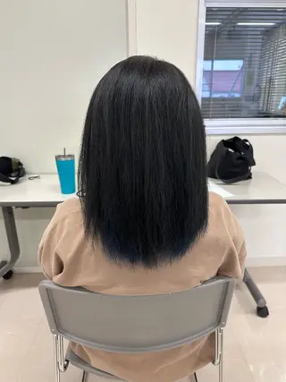 ミディアム カラー DOUX高根沢店所属・加藤 玲菜のヘアスタイル