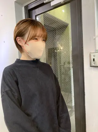 ショート 新井 広樹のヘアスタイル