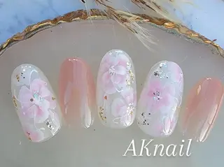 ネイル ネイル&巻き爪サロン 　AKnailのネイルデザイン