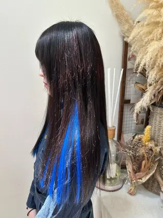 ロング 今村公介 ブリーチ特化、派手髪のヘアスタイル