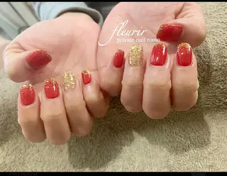 ネイル フルリール 【プライベートサロンのネイルデザイン